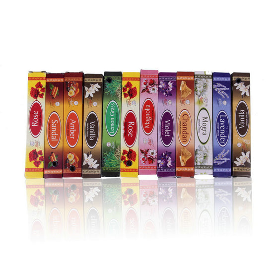 New Mix 10 Indian Incense Sticks Aromatherapy