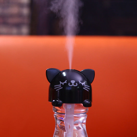 USB Mini Cartoon Bottle Humidifier Ultrasonic